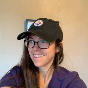 Pittsburgh Steelers NFL Black Baseball Cap Hat